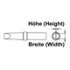 Weller Lötspitze flach 1,6 mm Bild 1