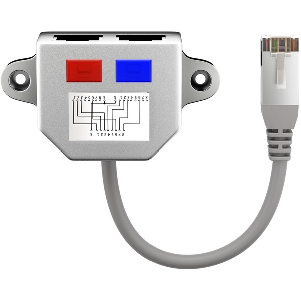 RJ45 Anschlussverdoppler CAT5e