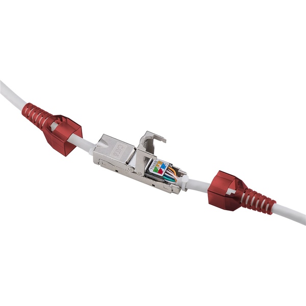 CAT6 werkzeugloser Kabel Verbinder, Slimline, STP geschirmt Goobay 79577