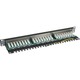 12893 Patchfeld 24 Port schwarz CAT5e Innenansicht