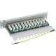 12897 10 Zoll Patchfeld grau LSA Plus Leisten