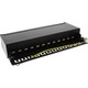 12903-Patchfeld-CAT6a-Desktop-12 Port Rückseite