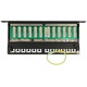 Bild 2 - Delock 10″ Patchpanel 12 Port Cat.6A 0.5 HE grau