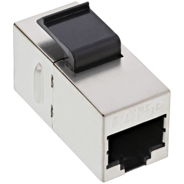 InLine® Keystone RJ45 Buchse / Buchse Einsatz, SNAP-In, Cat.5e InLine 74206L