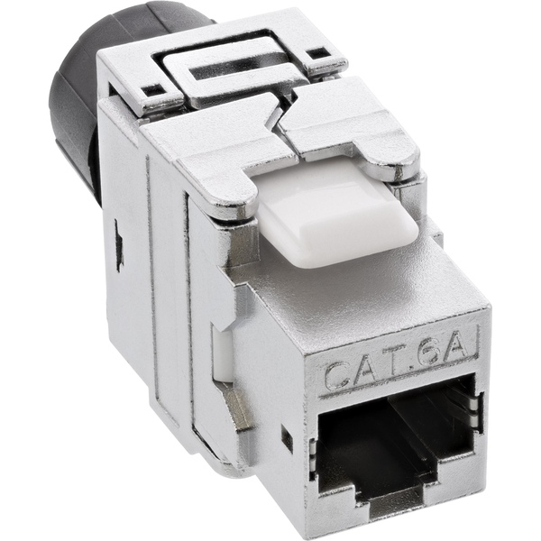 Premium Keystone RJ45 Buchse / LSA Einsatz, SNAP-In, PoE, Cat.6a InLine 76202D