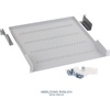 19 Zoll Fachboden perforiert, 1 HE, 350mm, 40kg, lichtgrau Triton RAC-UP-350-A1