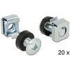 Delock Rack Montage Set 20 Stück