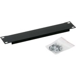 10 Zoll  Blindplatte, 1HE, Schwarz Tritón RAB-ZP-X01-C1