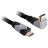 Premium HDMI A/A Kabel, 4K, einseitig oben gewinkelt 2m