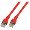 F/UTP Patchkabel, Rot, 1m EFB K5464.1