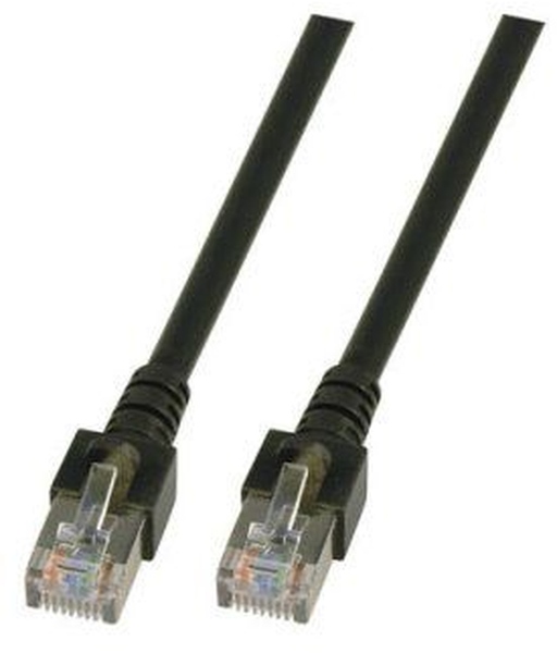 EFB K5465.15 - F/UTP Patchkabel Schwarz 15m EFB K5465.15