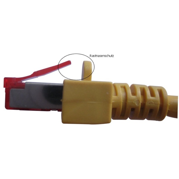 Patchkabel EFB Ansicht Rastnasenschutz