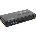 VGA KVM Switch 4-fach, USB Anschluss InLine 60614H