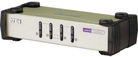 KVM Switch- 4-fach, PS-2 oder USB Aten CS84U