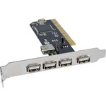 USB 2.0 PCI-Karte 4 externe + 1 intern USB Ports