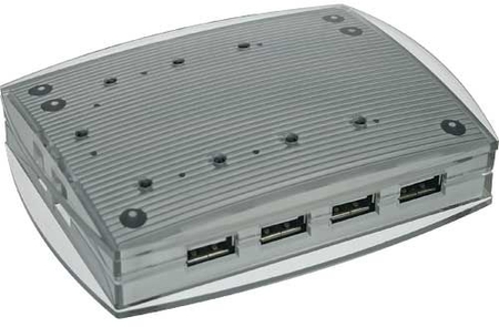 Logilink® UH0001C 4 Port USB HUB Illuminated
