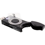 USB 3.0 Mobiler Card Reader, 2 Laufwerke, für SD, SDHC, SDXC, microSD, Kopierfunktion InLine 66773