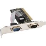 InLine® 66636I Schnittstellenkarte- 2x 9pol seriell- PCI InLine 66636I