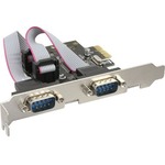 InLine® 76619C Schnittstellenkarte- 2x Seriell 9-pol- PCIe (PCI-Express)
