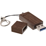 woodstick USB 3.0 Speicherstick, Walnuss Holz, 64GB InLine® 35064W