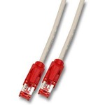 Cat6 Netzwerkkabel Crossover 0,5m - 1 Gbit/S, DRAKA , S/FTP (PiMf),  LSZH, Kupfer, DRAKA UC900, grau EFB K8066.0,50