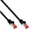 Netzwerkkabel Crossover CAT6 Schwarz 30cm