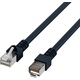 K5456 Netzwerkkabel RJ45 schwarz CAT5e S/FTP CCA Bild 2