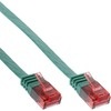 Netzwerkkabel CAT6, Ultraflach, U/UTP, Grün, 2m