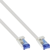 Patchkabel flach, U/FTP, Cat.6A, TPE halogenfrei, 2mm x 6,5mm, weiß, 20m InLine 75720W