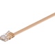 Goobay® RJ45 Netzwerkkabel, falch, hellbbraun, Bild 4