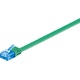Goobay® RJ45 Netzwerkkabel CAT6a flach grün Bild 5