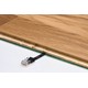 flaches Netzwerkkabel unter Laminat