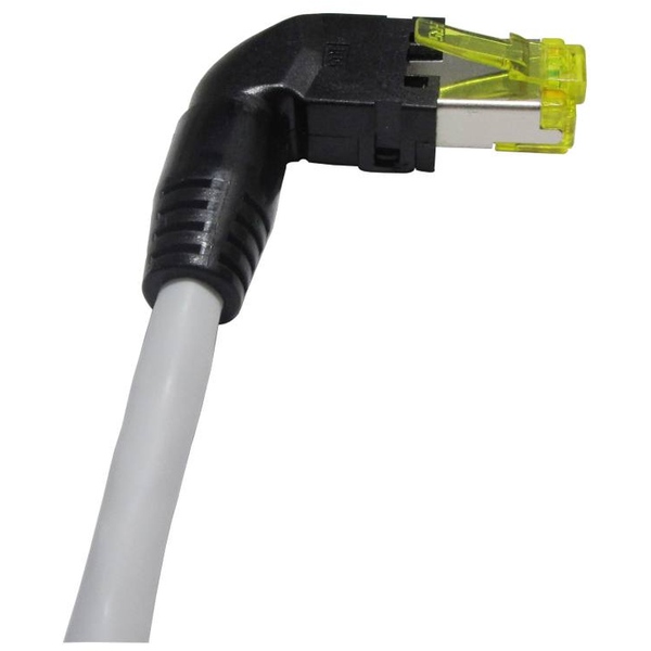 CAT6A Draka Netzwerkkabel Stecker rechts gewinkelt CAT6A Draka Netzwerkkabel Stecker rechts gewinkelt