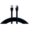 RJ45 VoIP Patchkabel, S/FTP, PVC, UL, extrem kurze Stecker, 20m