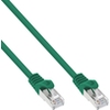 Netzwerkkabel Cat.5e, F/UTP (einfach geschirmt), CCA, PVC, grün, 3m InLine 71503G