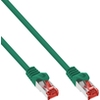 InLine® Patchkabel, S/FTP (PiMf), Cat.6, 250MHz, PVC, CCA, grün, 5m InLine 76105G