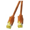 Netzwerkkabel Orange, 2m, CAT6a, DRAKA, S/FTP PiMf, halogenfrei