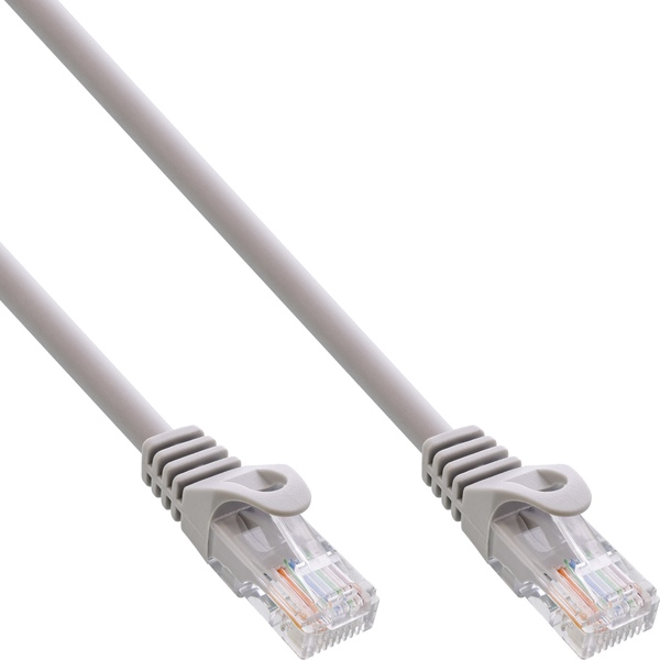 LAN Kabel, U/UTP, Cat.5e, grau, 10m