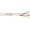 Patchkabel Cat.5e, SF/UTP, AWG26, CCA, PVC, grau, Trommel, 500m