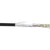 Patchkabel Schwarz SF/UTP CAT5e CCA Meterware