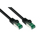 RNS® Patchkabel Outdoor (IP66), Cat.6A, S/FTP, PiMF, PVC+PE, 500MHz, CU, schwarz, 5m Good Connections 8062-H050S