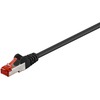 goobay® Netzwerkabel, CAT6, CCA Innenleiter, PiMF, schwarz, 2m Goobay 95498