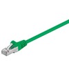 CAT 5e Patchkabel, F/UTP, Grün, CCA Kupfergemisch 1,5m Goobay 95536