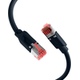 Netzwerkkabel RJ45 Dätwyler schwarz, Hirose TM21, CAT6a Bild 1