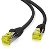 Ultra flex Patchkabel S/FTP Cat 6a TPE schwarz 1m Helos 263802