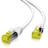 Helos Patchkabel S/FTP Cat 6a weiss TPE LZSH Kupfer 0,5m helos 118142