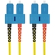 Helos® Duplex Netzwerkkabel SC/SC OS2 9/125 Bild 2