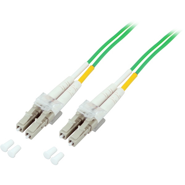 LWL Patchkabel  LC-LC Multimode 50/125μ, OM5, Duplex, LSZH,limettengrün, 2.0mm, 30m EFB Elektronik O0319.30OM5