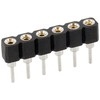 Präzisions-Kontaktbuchse Polyester einreihig 3 POL Höhe 3mm