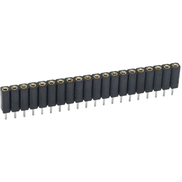 Präzisions-Kontaktbuchse 1x 20 Pol Raster 2,54mm Höhe 7mm